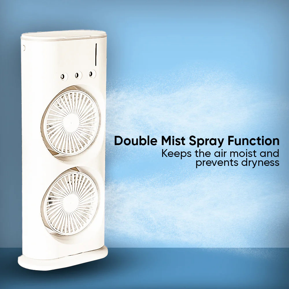 Rechargeable Double-Ended Spray Fan Remote Controlled
