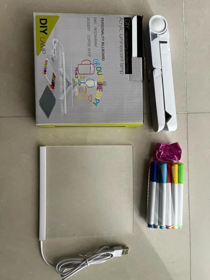 ARTISTIC™ 3D Glowing Doodle & Writing Board 🎨