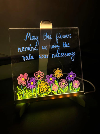 ARTISTIC™ 3D Glowing Doodle & Writing Board 🎨