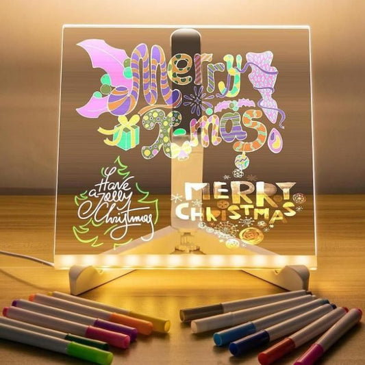 ARTISTIC™ 3D Glowing Doodle & Writing Board 🎨